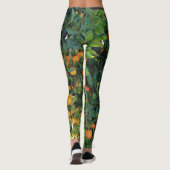 Funky Leggings des Orangenbaums mit Orangen und (Rückseite)