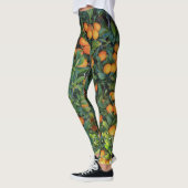 Funky Leggings des Orangenbaums mit Orangen und (Links)