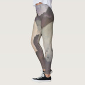 Funky Leggings mit Plate Rock Tripe Lichen (Links)