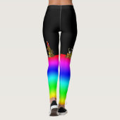 Funky Legs Cartoon Animal Leggings (Rückseite)
