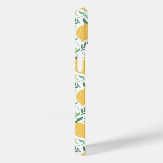 Funky Lemons and Blätter Chic Case-Mate iPhone Hülle (Rückseite / Rechts)