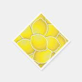 Funky lemons serviette (Ecke)