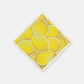 Funky lemons serviette (Ecke)