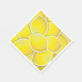 Funky lemons serviette (Ecke)