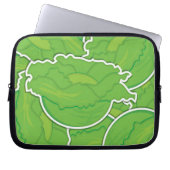 Funky lettuce laptopschutzhülle (Vorderseite)