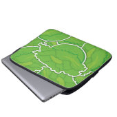 Funky lettuce laptopschutzhülle (Vorne Knopf)