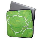 Funky lettuce laptopschutzhülle (Vorderseite Links)