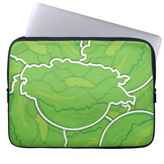 Funky lettuce laptopschutzhülle (Vorderseite)