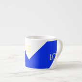 Funky Liebe Coffee Espresso Tasse Cup (Vorderseite Rechts)