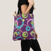 Funky Lila Circles All-Over-Print Bag Tasche (Von Nahem)
