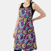 Funky Lila Circles All-over-Print-Schürze Schürze (InSitu)