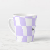 Funky lila Tasse (Linke Ecke)