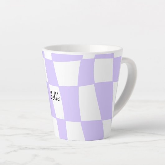 Funky lila Tasse (Rechte Ecke)