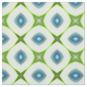 Funky Lime Green Aqua Turquoise Square Mosaik Stoff (Muster)