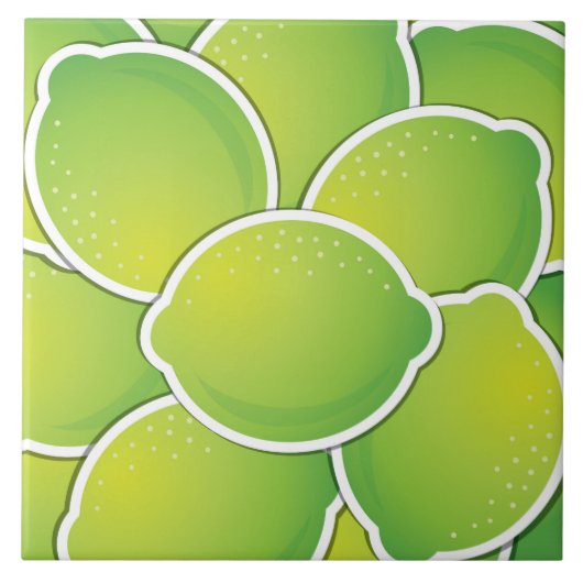 Funky Limon Fliese (Vorderseite)