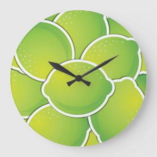 Funky Limon Große Wanduhr