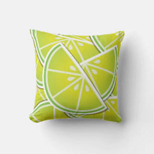 Funky Limone Kanten Kissen