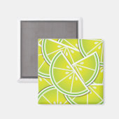 Funky Limone Kanten Magnet (Vorderseite/Rückseite)