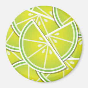 Funky Limone Kanten Magnet