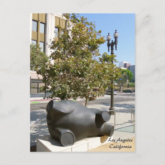 Funky Los Angeles Postcard! Postkarte (Vorderseite)