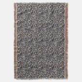 Funky lustige leopard Printmuster originell Decke (Vorderseite Vertikal)