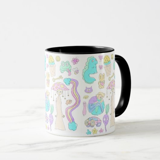 Funky magic Tasse (VorderseiteRechts)