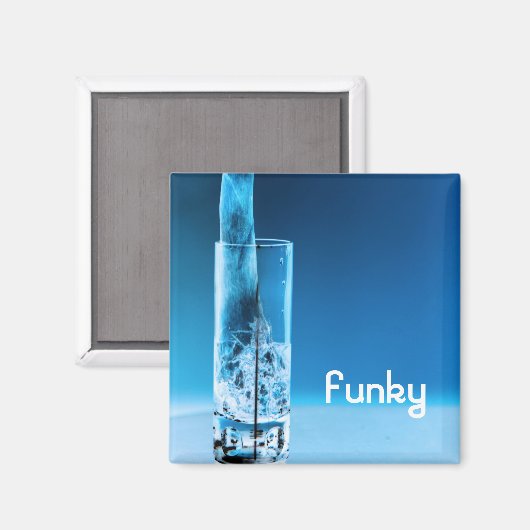 Funky Magnet (Vorderseite/Rückseite)