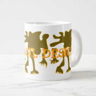 Funky MammaBASIL Design Jumbo Tasse! Jumbo-Tasse