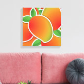 Funky Mango Leinwanddruck (Insitu (Wohnzimmer))