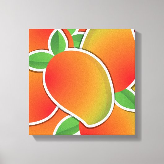Funky Mango Leinwanddruck (Vorderseite)