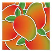Funky Mango Poster (Vorderseite)