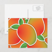 Funky Mango Postkarte (Vorne/Hinten)
