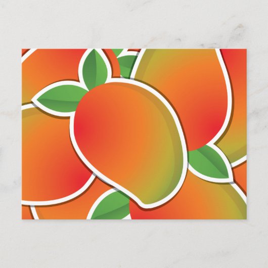 Funky Mango Postkarte (Vorderseite)