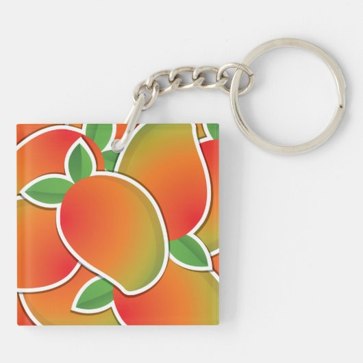 Funky Mango Schlüsselanhänger (Rückseite)