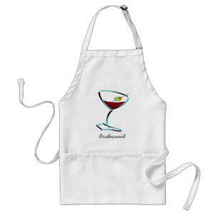 Funky Martini aqua Schürze