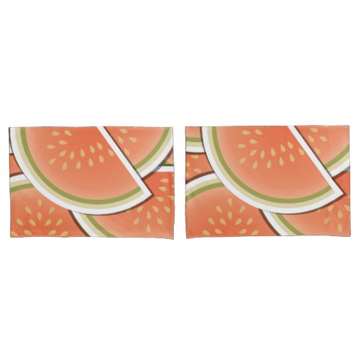 Funky Melone Keile Kissenbezug (Vorderseite-Set)