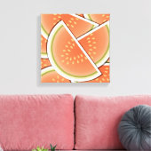 Funky Melone Keile Leinwanddruck (Insitu (Wohnzimmer))
