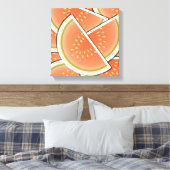 Funky Melone Keile Leinwanddruck (Insitu (Schlafzimmer))
