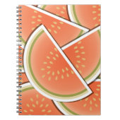 Funky Melone Keile Notizblock (Vorderseite)