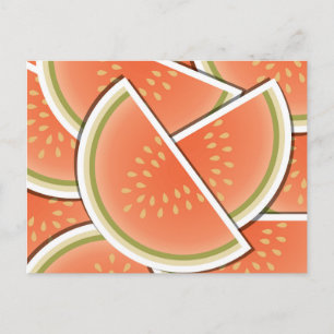 Funky Melone Keile Postkarte