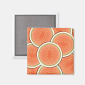 Funky melones magnet (Vorderseite/Rückseite)