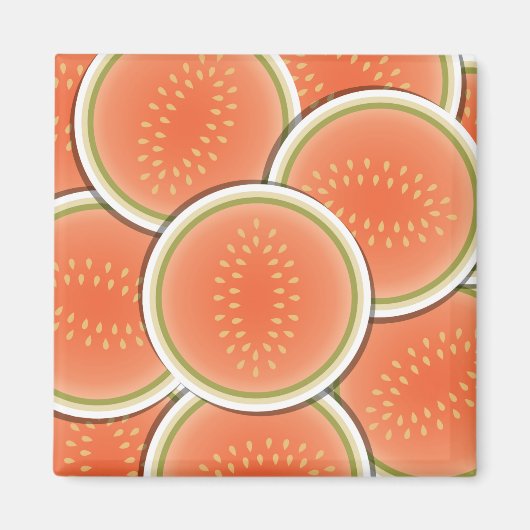 Funky melones magnet (Vorne)