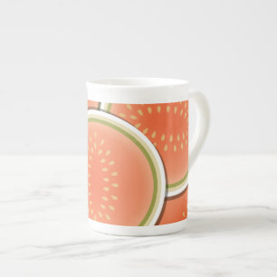 Funky melones porzellantasse