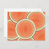 Funky melones postkarte (Vorne/Hinten)