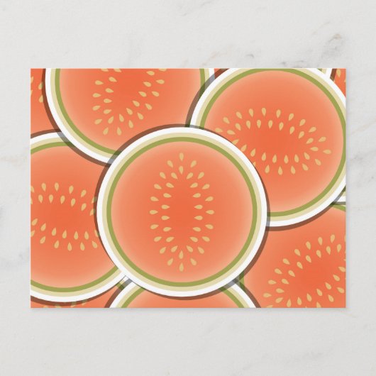 Funky melones postkarte (Vorderseite)