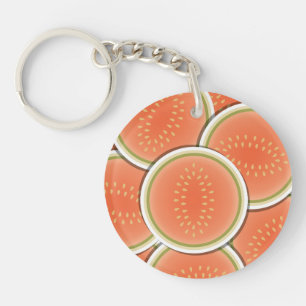 Funky melones schlüsselanhänger