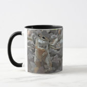 Funky Mikey zwei tonte Kaffee-Tasse Tasse (Links)