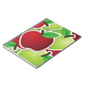 Funky mixed apples notizblock (Linke Seite)