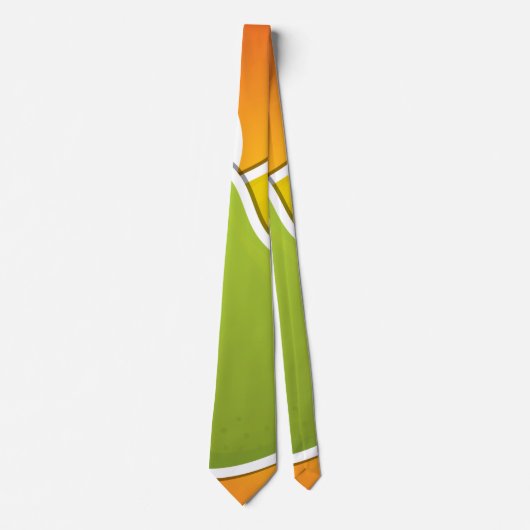 Funky Mixed Birne Krawatte (Vorderseite)