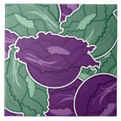 Funky Mixed Cabbage Fliese (Vorderseite)